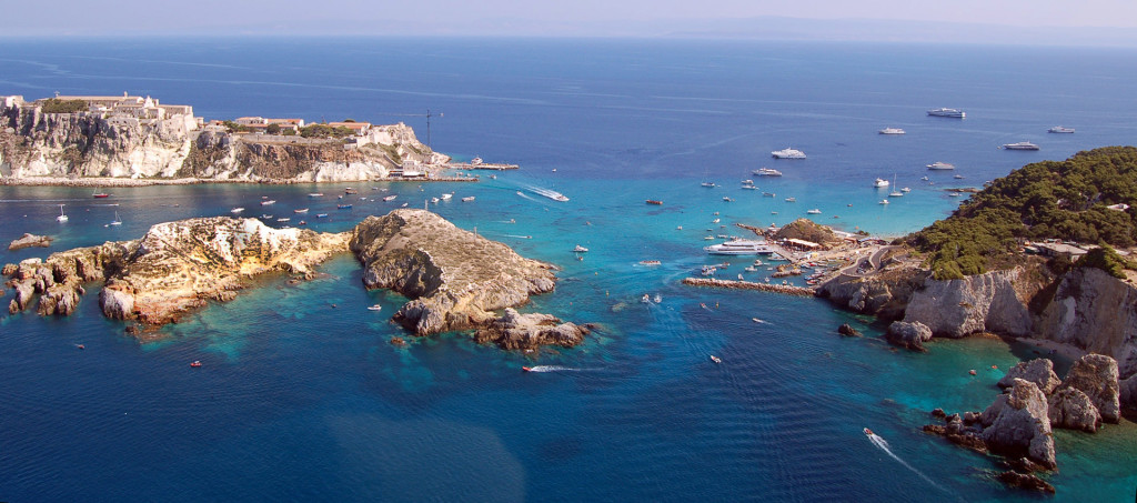 Isola di Cretaccio alle isole Tremititi